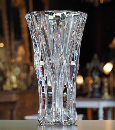 Baccarat Vases .